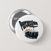 Percussie/Snare Ronde Button 5,7 Cm (Voorkant /achterkant)