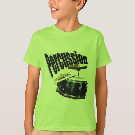 Percussie/Snare T-shirt (Voorkant)