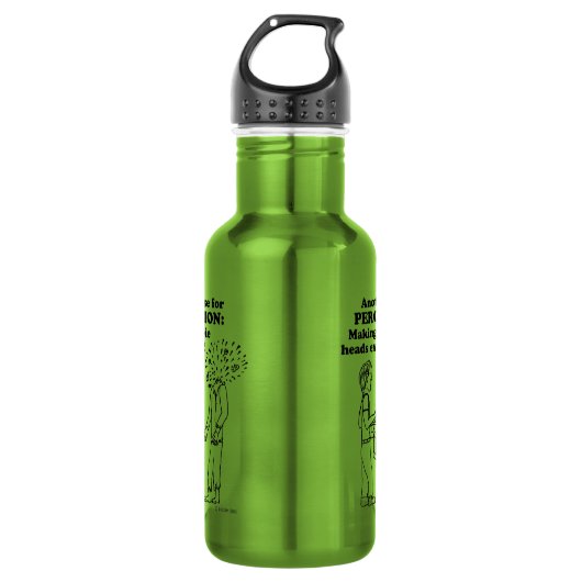 Percussie Zombie Explode Waterfles (Voorkant)