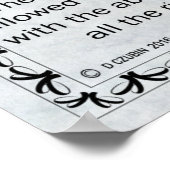 Percussion License Poster (Hoek)