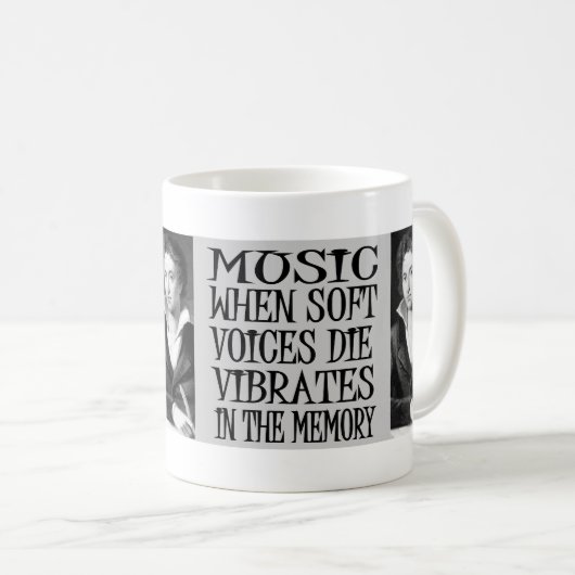 Percy B. Shelley Mug (Devant droit)
