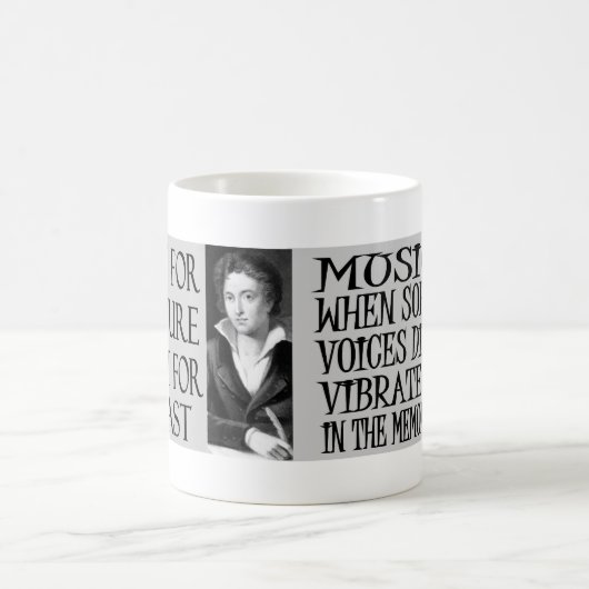 Percy B. Shelley Mug (Centre)