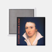 Percy Bysshe Shelley Magneet (Voorkant / Achterkant)