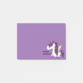 Percy the Polned Unicorn Post-it® Notes (Voorkant)