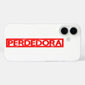 Perdedora Stamp Case-Mate iPhone Case (Achterkant (horizontaal))