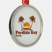 Perdido Key. Metalen Ornament (Rechts)