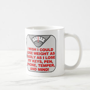 Perdre du poids et mon esprit Tasse drôle ou Tasse