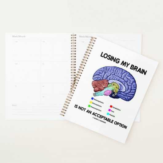 Perdre Mon Cerveau N'Est Pas Une Option Acceptable (Devant avec enveloppe)