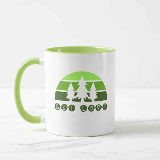 Perdre - Mug Randonnée (Gauche)