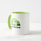 Perdre - Mug Randonnée (Devant gauche)