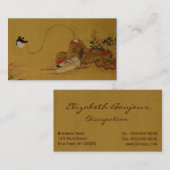 Perdre sa tête ~ Carte de visite (Devant / Derrière)
