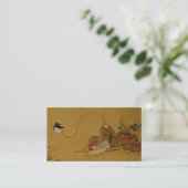 Perdre sa tête ~ Carte de visite (Debout devant)