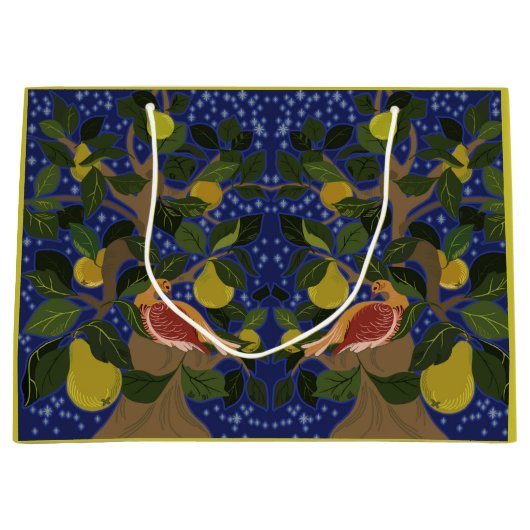 Perdrix dans un sac cadeau d'arbre à poires (Devant)