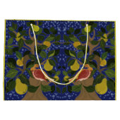 Perdrix dans un sac cadeau d'arbre à poires (Dos)