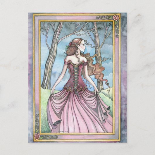Perdu dans Avalon Carte Postale de Conte de Fées (Devant)