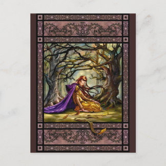 Perdu dans la carte postale en bois