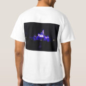 Perdu dans la flamme se lève en T-shirt silencieux (Dos)