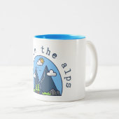 Perdu dans la Mug des Alpes (Devant droit)