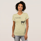 Perdu dans le village trouvé dans Christ T-Shirt F (Devant entier)