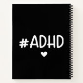 Perdu dans mon propre esprit Cahier et journal TDA (Dos)