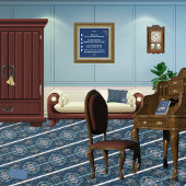 Perdu dans un Quatrain - Aloof - Poster d'Adiela A