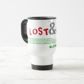 Perdu et a trouvé la tasse chrétienne de voyage (Devant gauche)