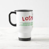 Perdu et a trouvé la tasse chrétienne de voyage (Gauche)