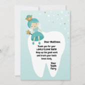 Perdu la première carte dentaire. Note de visite d (Devant)