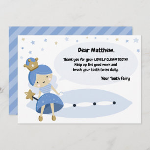 Perdu la première carte dentaire. Note de visite d