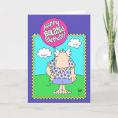 PERDU VISAGE Carte d'anniversaire tardive (Devant)