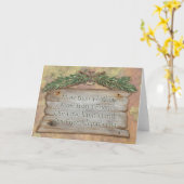 Père amitié - Carte de voeux (Fleur jaune)