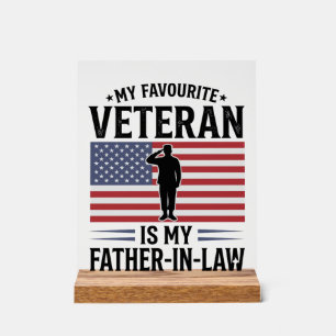 Père beau-père vétéran Citation patriotique vintag