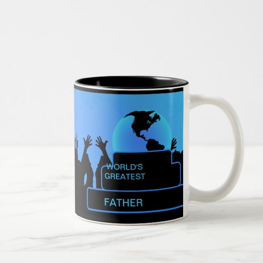 Père Cheering Le plus grand Mug 2 du monde (Droit)
