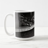 PÈRE CHRISTMAS (1931) Mug de Noël Art Vintage (Gauche)