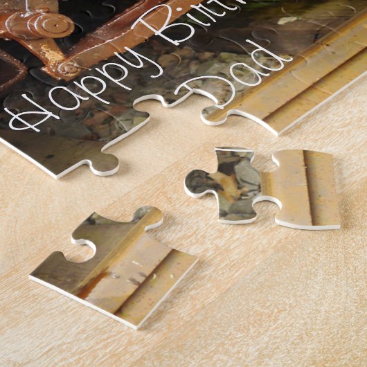 Père d'anniversaire. Jigsaw Puzzle (Côté)