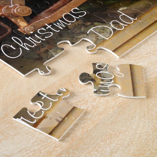 Père d'anniversaire. Jigsaw Puzzle (Côté)