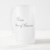 Père de Groom Mug (Devant gauche)