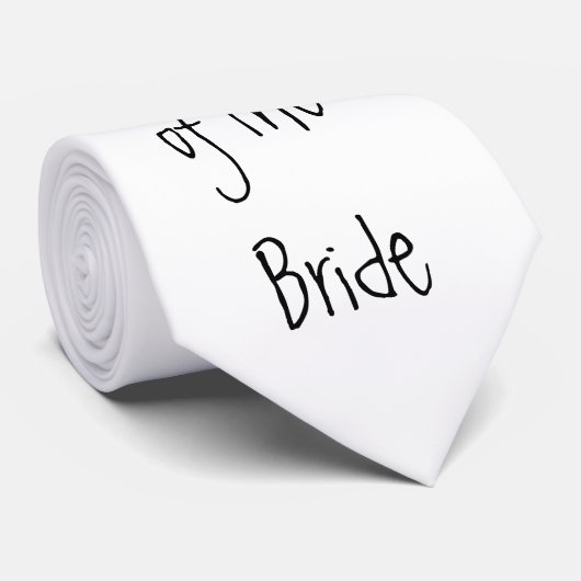 Père de la cravate de mariée (Roulé)