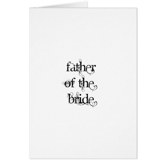 Père de la mariée (Devant)