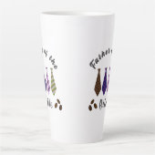 Père de la mariée cravate colorée tasse à café (Devant)