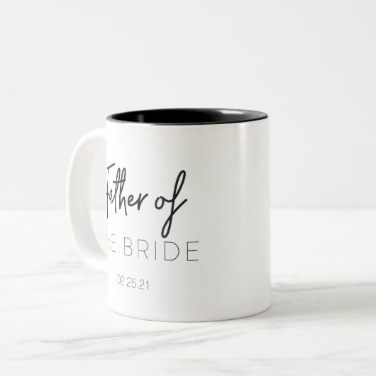 Père de la mariée Mug (Devant gauche)