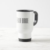 Père de la mariée Travel Mug (Devant droit)