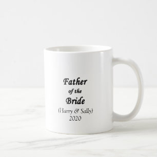 Père de la tasse de jeune mariée