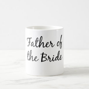 père de la tasse de jeune mariée