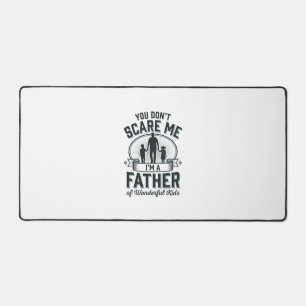 Père d'enfants merveilleux citation vintage design