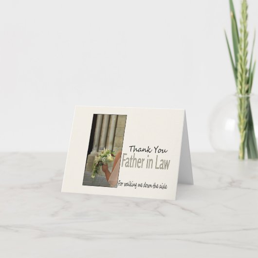 Père en droit Merci de me faire descendre Aisle (Devant)