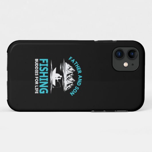 Père & Fils Pêcheurs Épouses Pour Coque iphone À V (Dos (Horizontal))