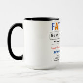 Père Funny Custom Meilleure recherche Cadeau Mug (Gauche)
