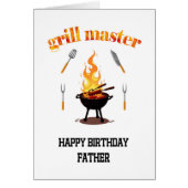 Père Grill Master Anniversaire (Devant)