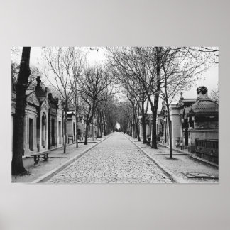 PERE-LACHAISE PATHWAY POSTER